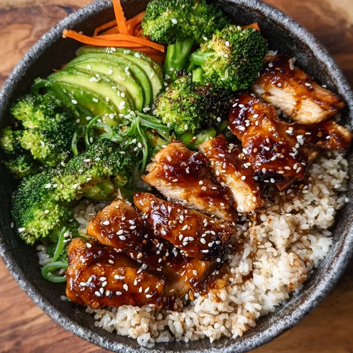 Quick Healthy Sticky Chicken Bowls for Family Dinner