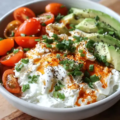 Savory Cottage Cheese Bowl: Quick, Protein Breakfast