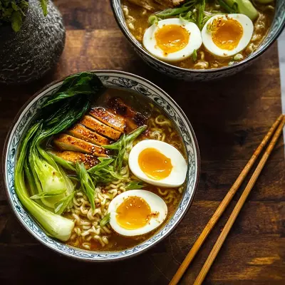 Savory Gluten-Free Ramen Noodles: High Protein Meal Prep