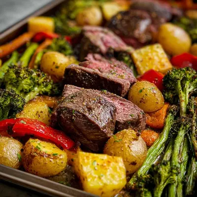 Sheet Pan Steak & Veggies: Quick One-Pan Dinner