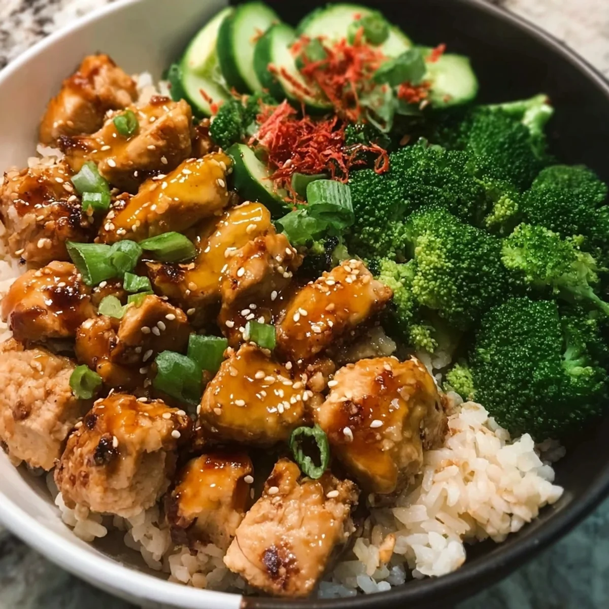Sticky Chicken Bowls: Quick & Flavorful Dinner Recipe