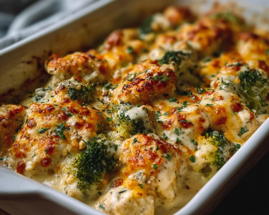 Creamy High Protein Chicken Bake for Easy Meal Prep