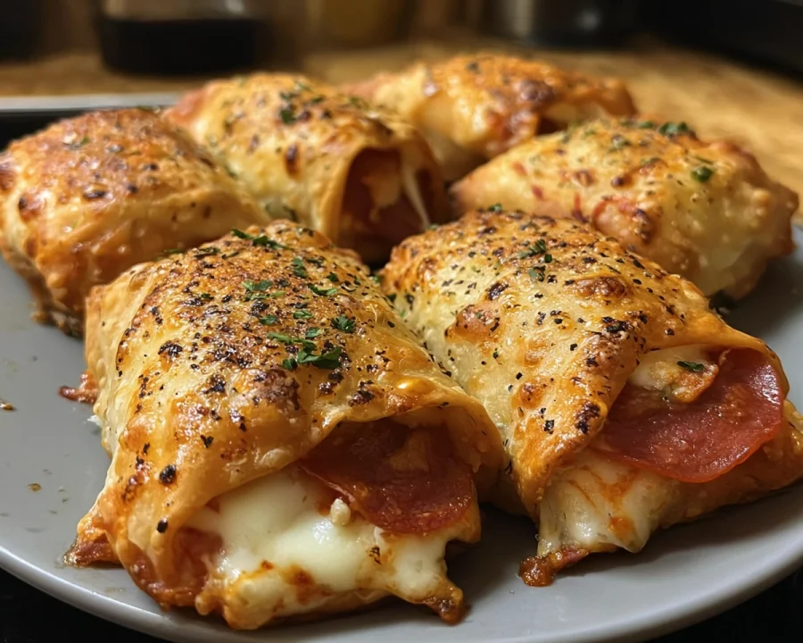 Crispy Air Fryer Pizza Rolls: Protein Packed Snack