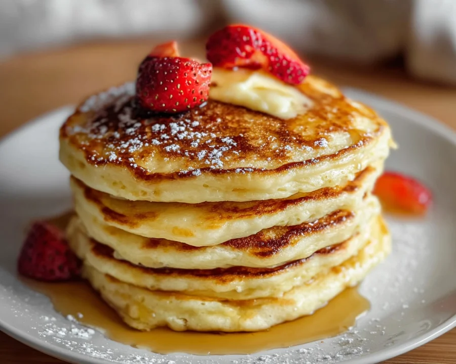 High-Protein Fluffy Pancakes: Quick & Energizing Breakfast
