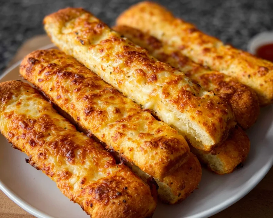 High Protein Low Carb Cottage Cheese Breadsticks