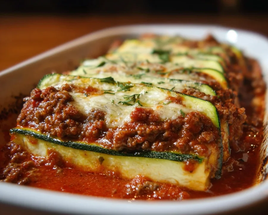 Keto Zucchini Lasagna: Low Carb & Meal Prep Ready