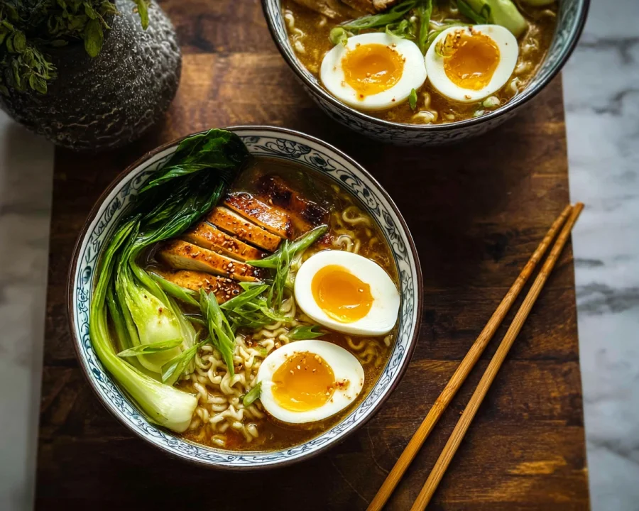 Savory Gluten-Free Ramen Noodles: High Protein Meal Prep