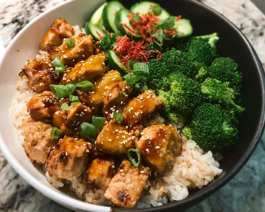 Sticky Chicken Bowls: Quick & Flavorful Dinner Recipe