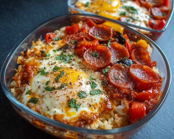 Cottage Cheese Pizza Bowl: High-Protein & Quick Meal