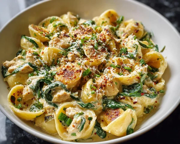 Creamy Protein Pasta Bowl: 30g Protein in 15 Mins