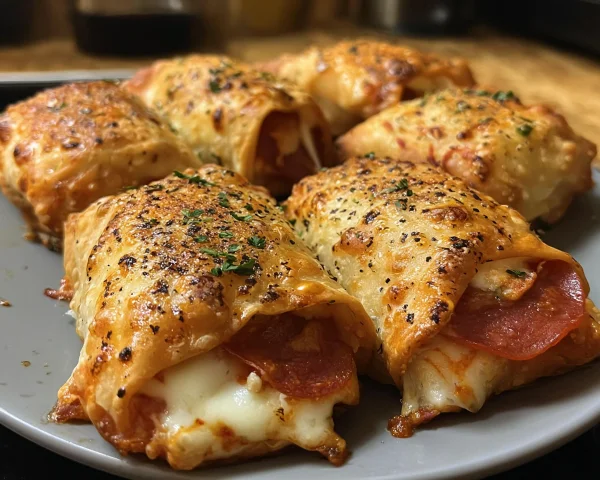 Crispy Air Fryer Pizza Rolls: Protein Packed Snack