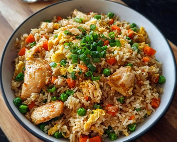 Healthy Chicken Fried Rice: Quick High-Protein Meal Prep