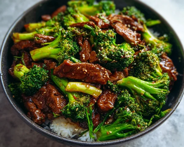Quick Chinese Beef & Broccoli Stir-Fry