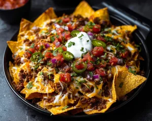 Crispy Air Fryer Nachos