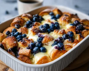 High Protein Croissant Casserole