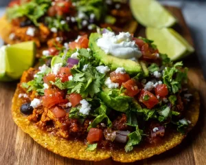 Low Calorie Tostadas