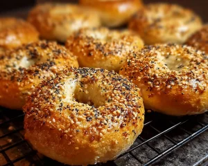High Protein Yogurt Bagels